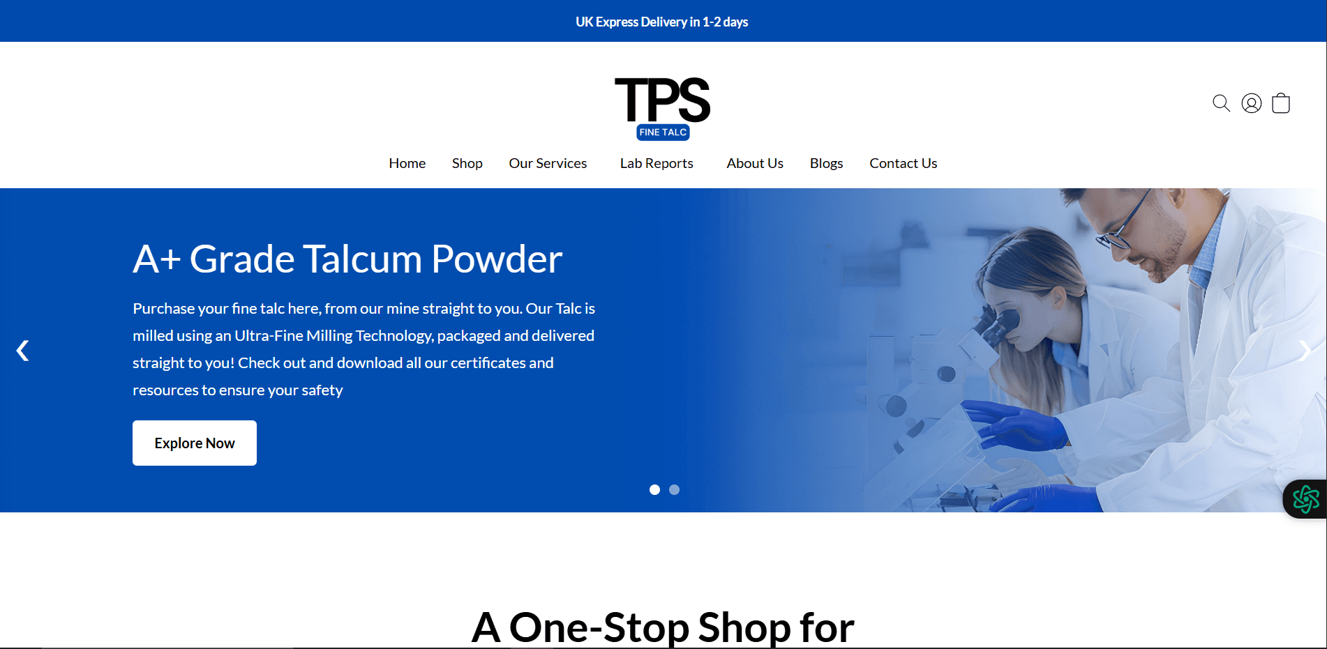 Fine Talc UK preview